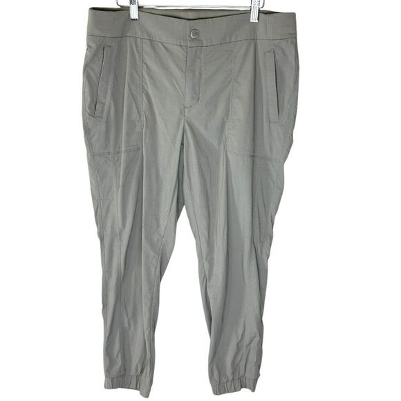 ATHLETA TREKKIE JOGGER‎ 2.0 GRAY Size 14 Petite - Picture 1 of 9